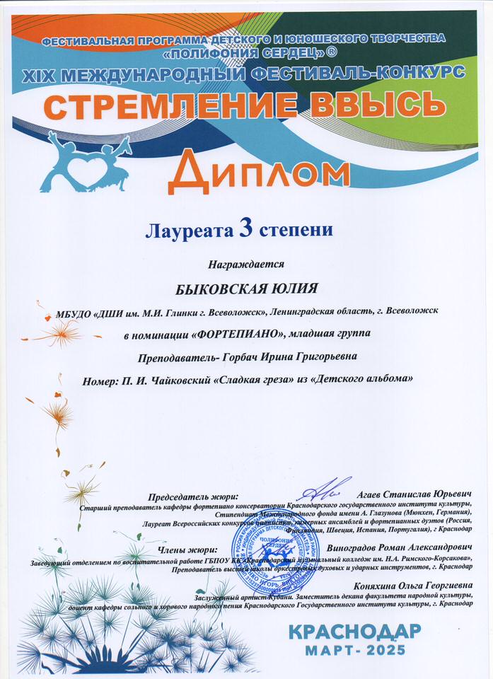 Быковская Ю